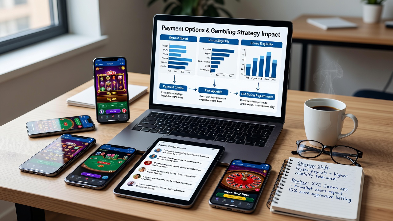 Vergleich verschiedener Zahlungsoptionen und deren Einfluss auf mobile Spielstrategien